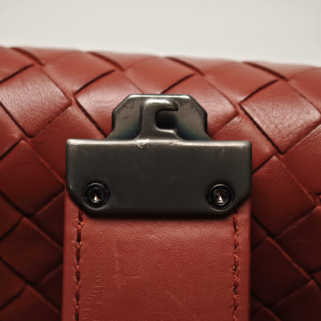 Bottega Veneta Small Nappa Intrecciato Roma Sac
