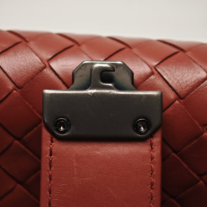 Bottega Veneta Small Nappa Intrecciato Roma Sac