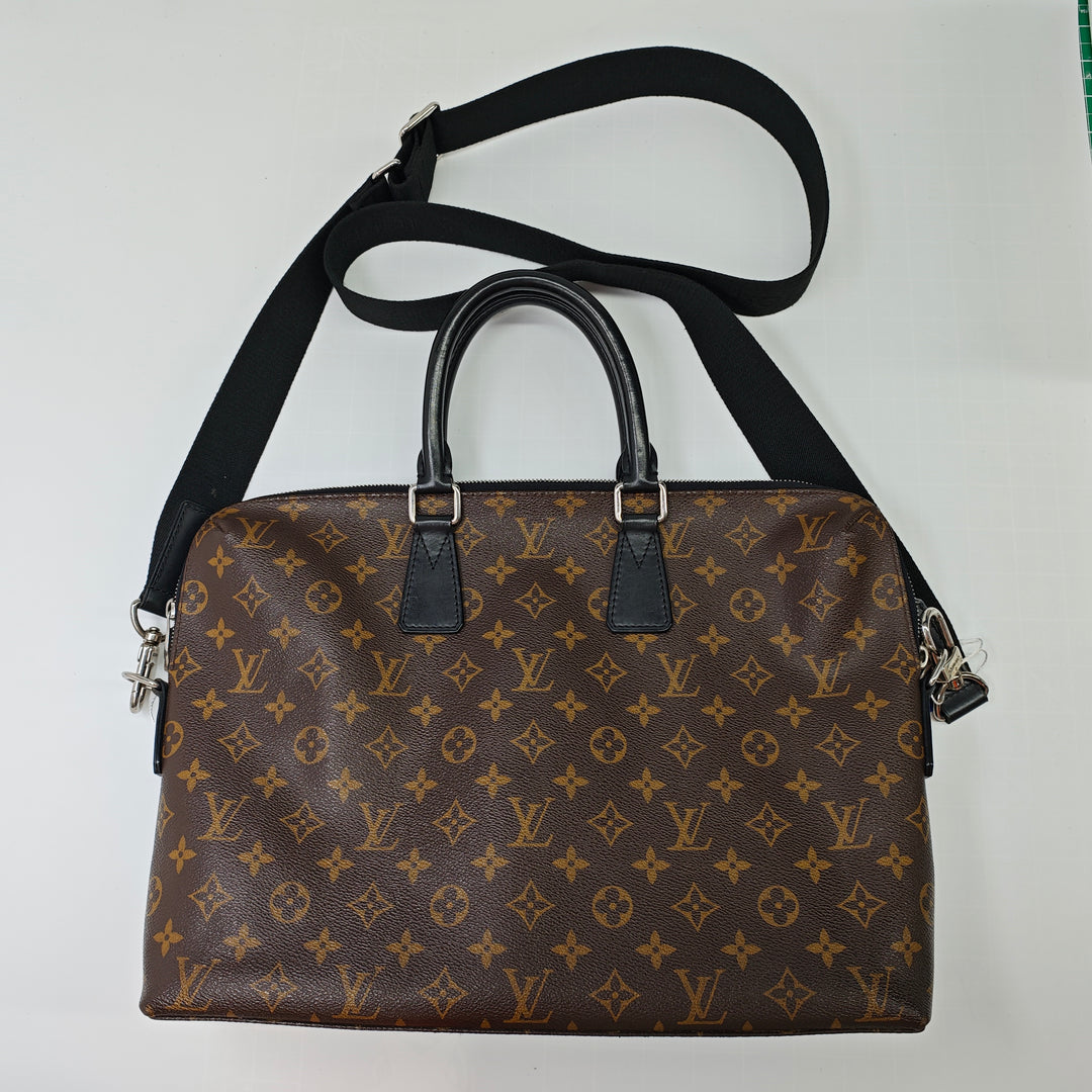 Louis Vuitton Monogram Macassar Porte Documents Jour