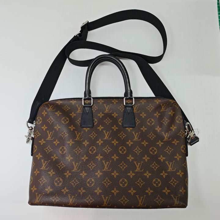 Louis Vuitton Monogram Macassar Porte Documents Jour