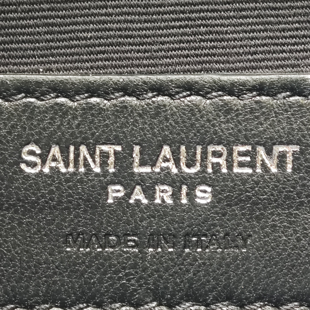 Saint Laurent Croc embossé Cuir Pochette
