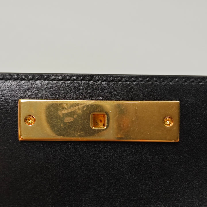 Saint Laurent Mini Smooth Cuir de veau Manhattan Sac porté croisé
