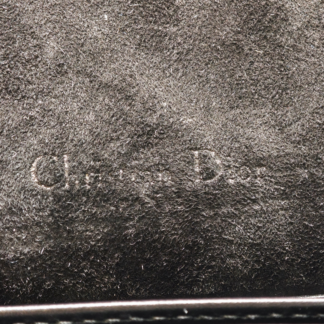 Dior Cuir de veau Cannage Diamond Lady Dior Wallet on Chain