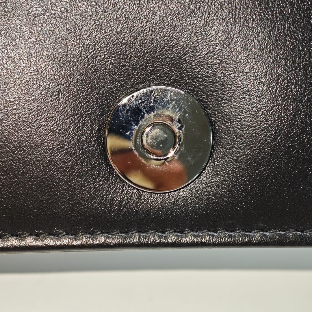 Dior Cuir de veau Cannage Diamond Lady Dior Wallet on Chain
