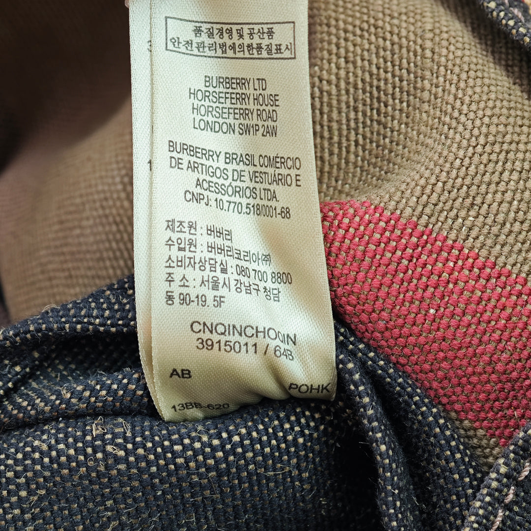 Burberry Mega Check Toile Korbin Sac à dos