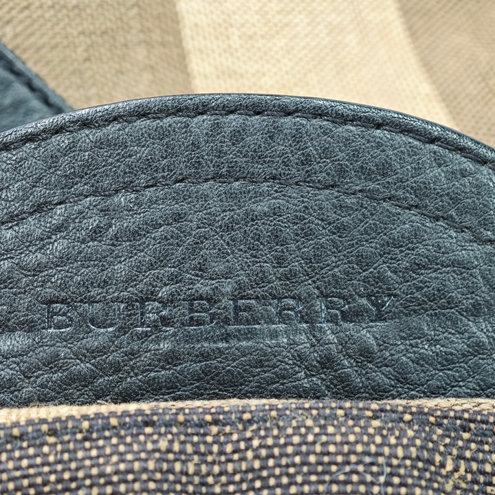 Burberry Mega Check Toile Korbin Sac à dos