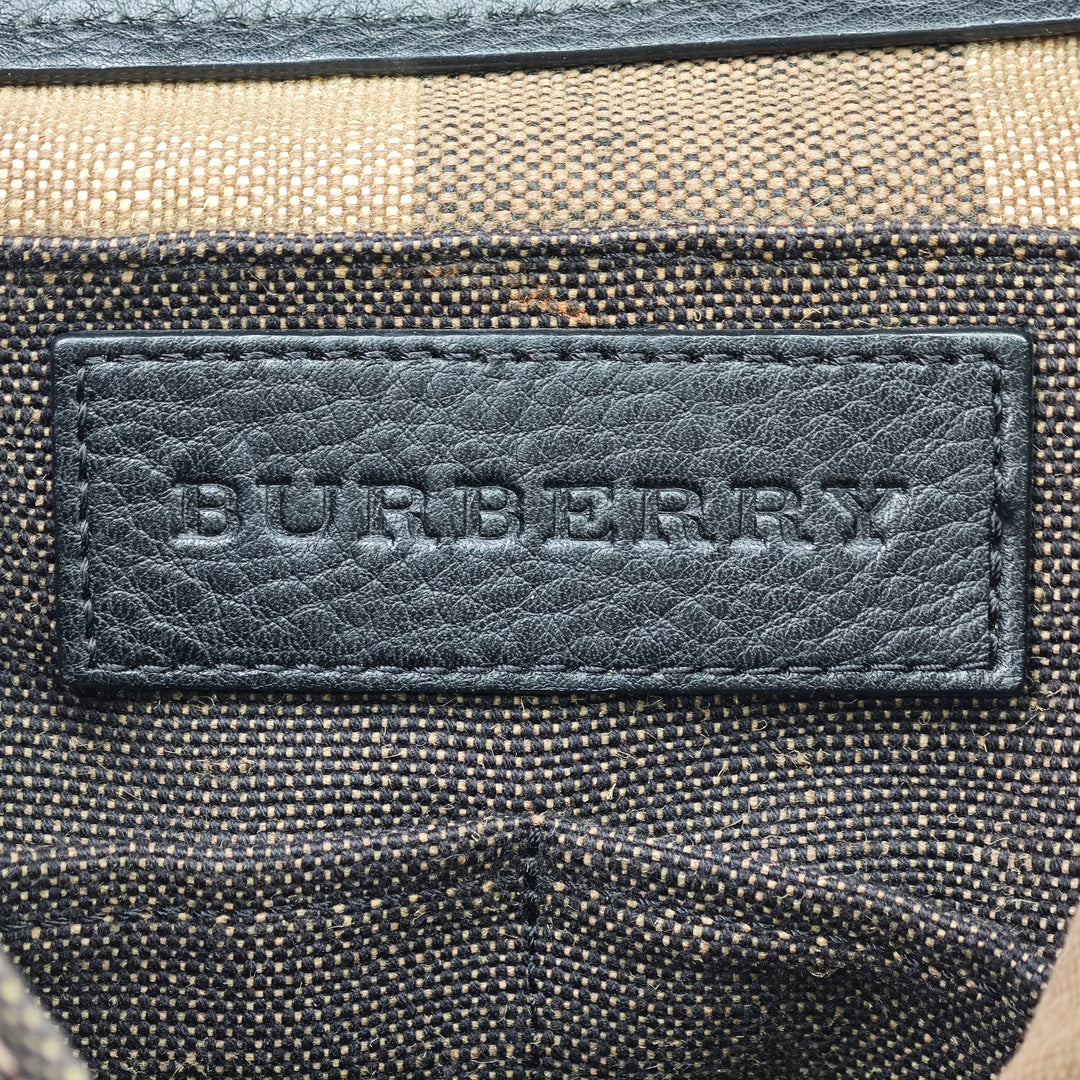 Burberry Mega Check Toile Korbin Sac à dos
