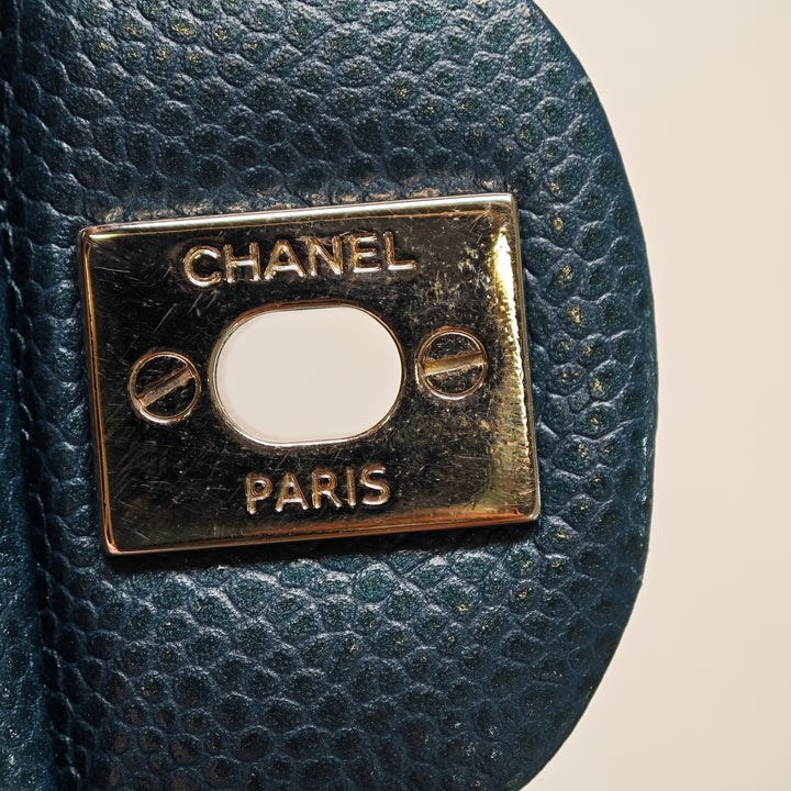 Chanel Medium Classic Caviar Double rabat