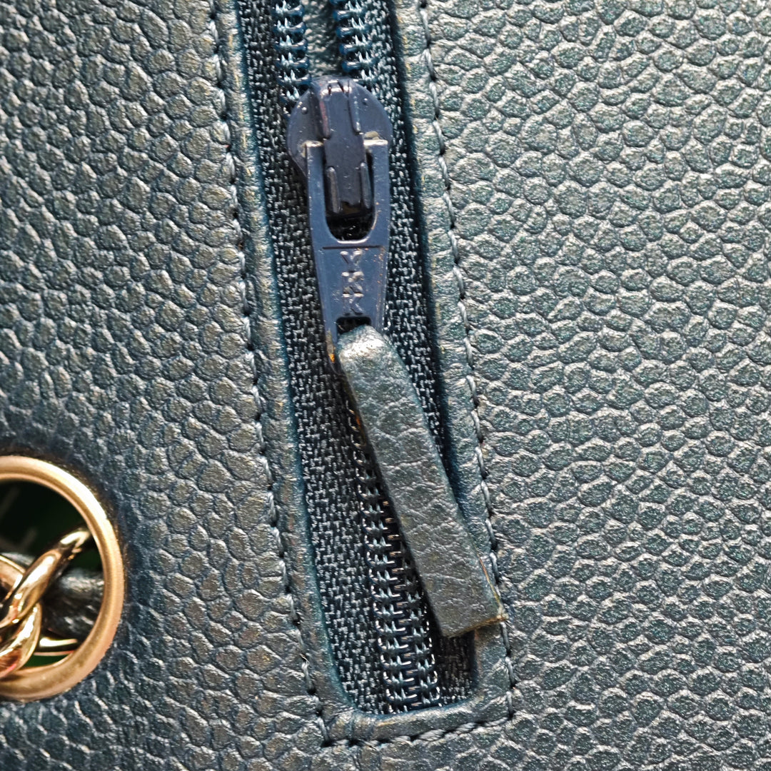 Chanel Medium Classic Caviar Double rabat