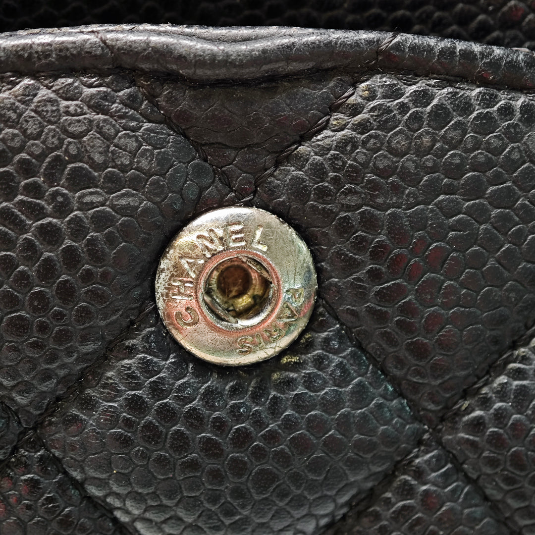 Chanel Medium Classic Caviar Double rabat