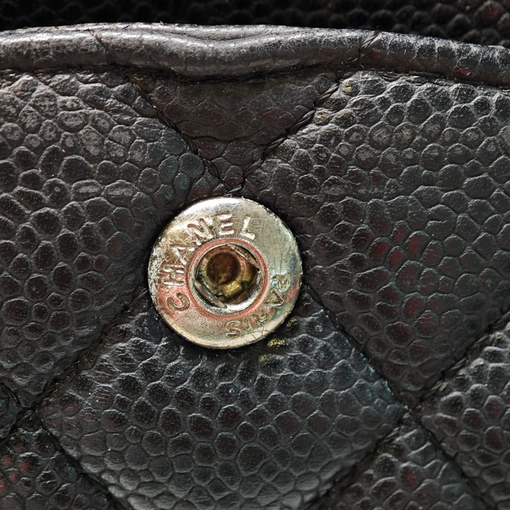 Chanel Medium Classic Caviar Double rabat