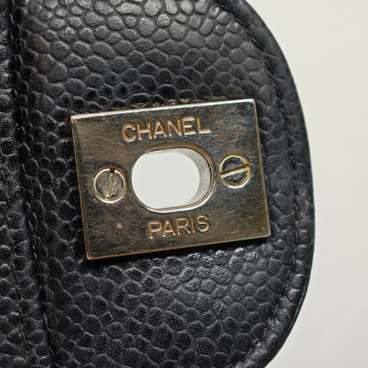 Chanel Medium Classic Caviar Double rabat