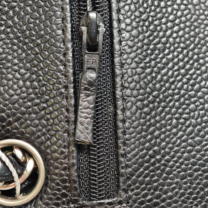 Chanel Medium Classic Caviar Double rabat