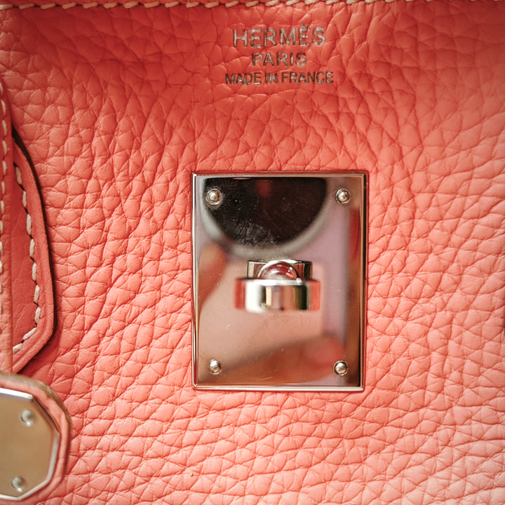 Hermès Clemence Birkin Retourne 30