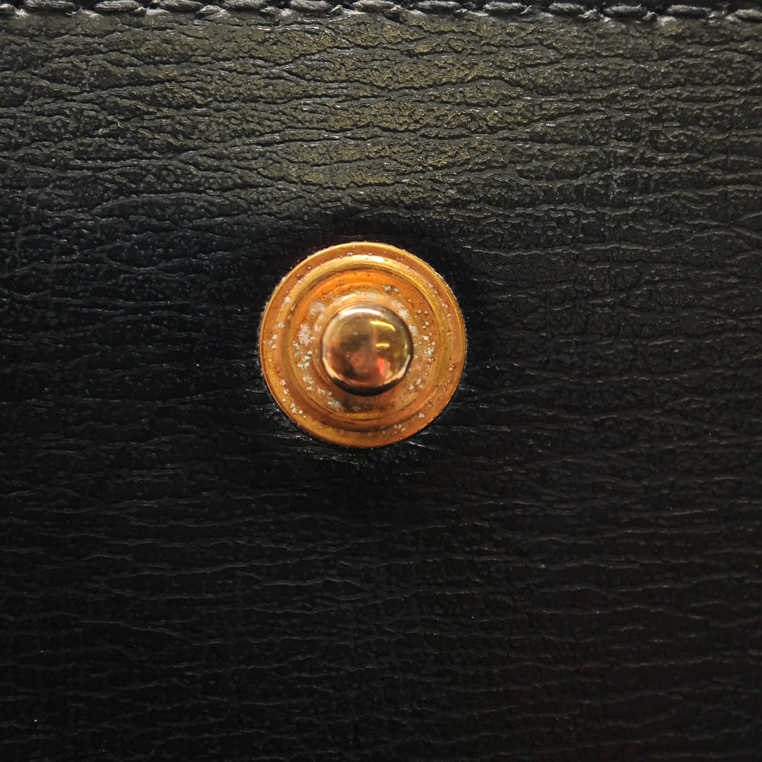 Saint Laurent Smooth Cuir de veau Monogram Cassandre Phone Holder