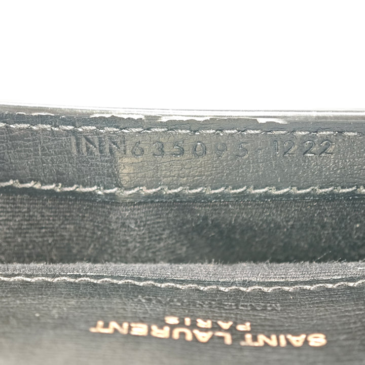 Saint Laurent Smooth Cuir de veau Monogram Cassandre Phone Holder