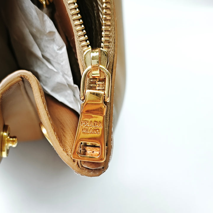 Prada Extra Large Saffiano Lux Galleria Double Zip Cabas