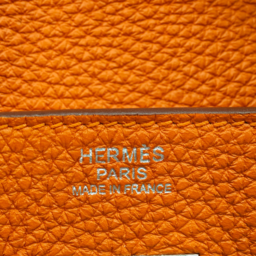 Hermès Clemence Birkin Retourne 30