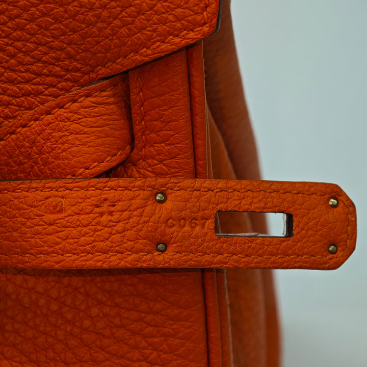 Hermès Clemence Birkin Retourne 30