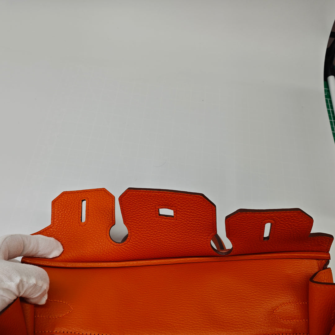 Hermès Clemence Birkin Retourne 30