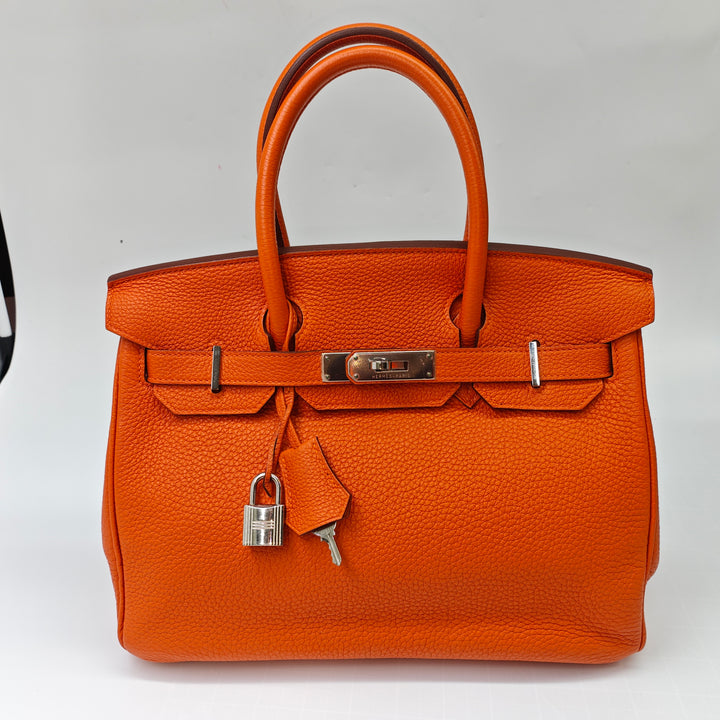 Hermès Clemence Birkin Retourne 30