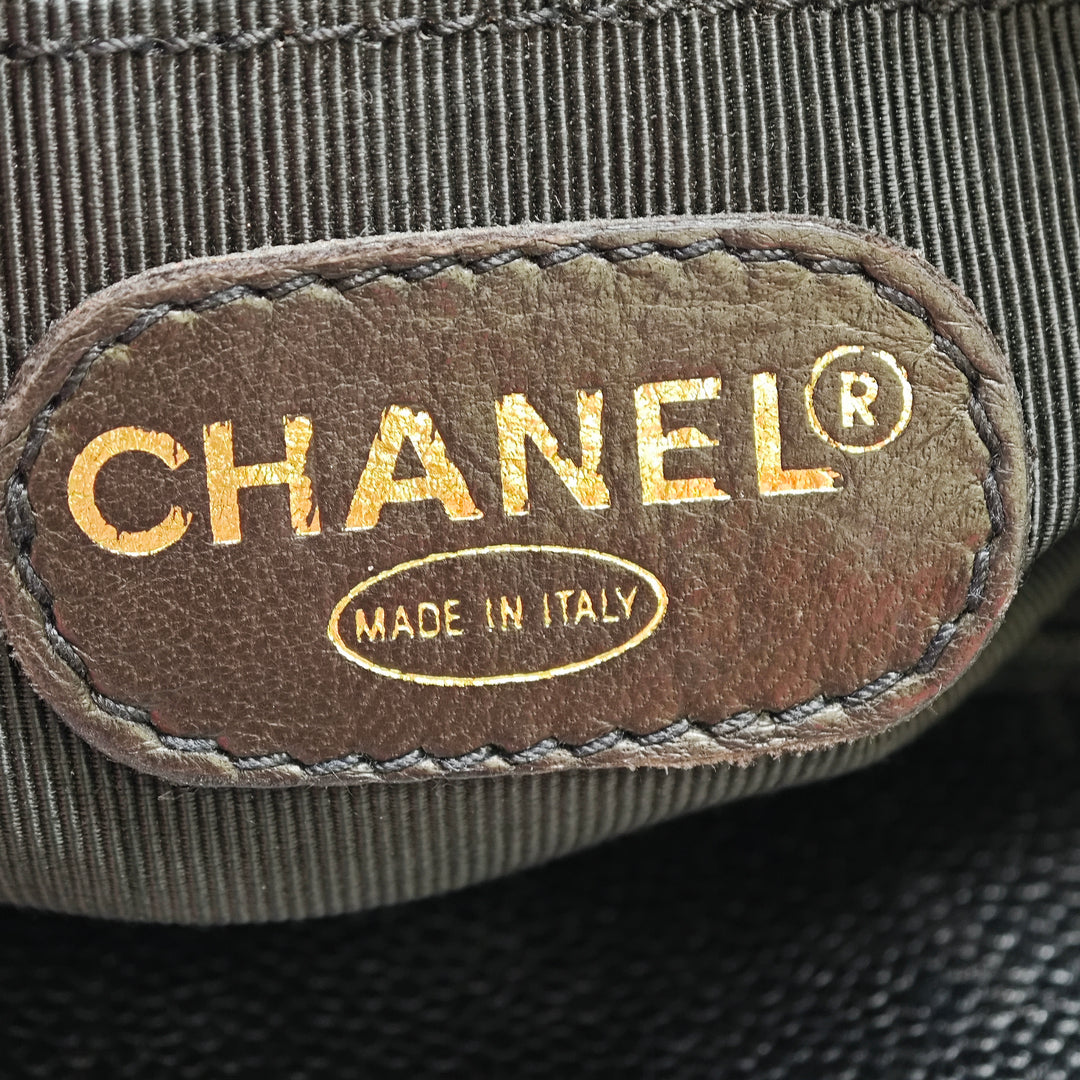 Chanel CC Caviar Front Pocket Sac bandoulière