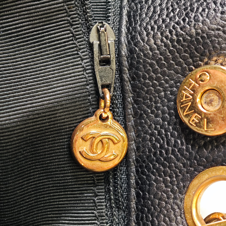 Chanel CC Caviar Front Pocket Sac bandoulière