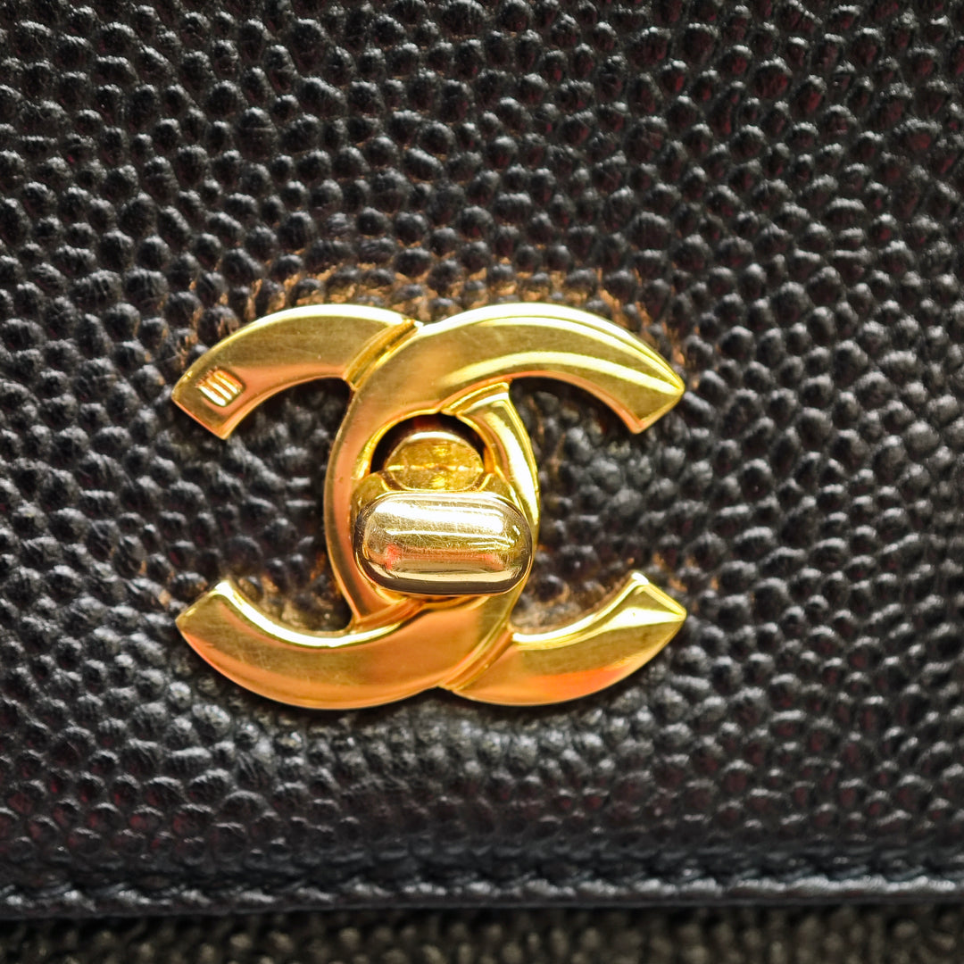 Chanel CC Caviar Front Pocket Sac bandoulière