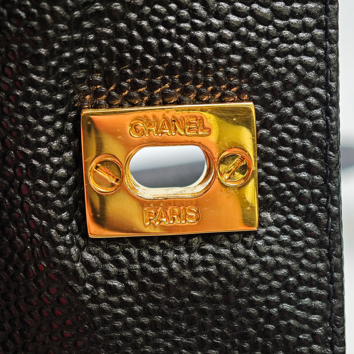 Chanel CC Caviar Front Pocket Sac bandoulière