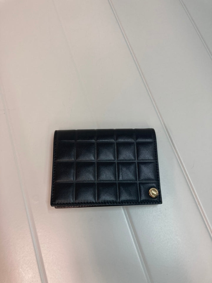 Chanel CC Chocolate Bar Cuir d’agneau Card Holder