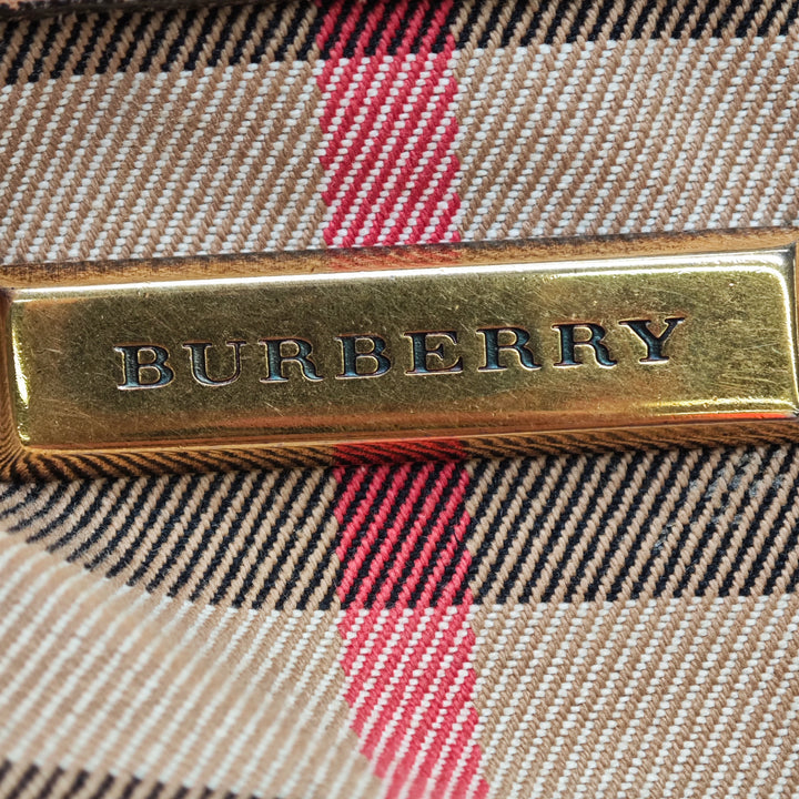 Burberry House Check Toile Brecon Sac