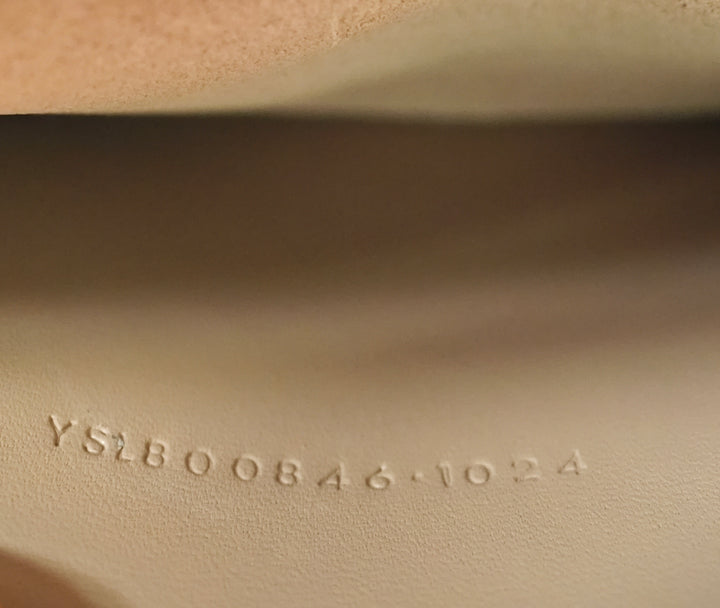 Saint Laurent Mini Box Cuir de veau Monogram Voltaire sac à anse supérieure
