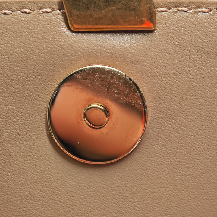 Saint Laurent Mini Box Cuir de veau Monogram Voltaire sac à anse supérieure