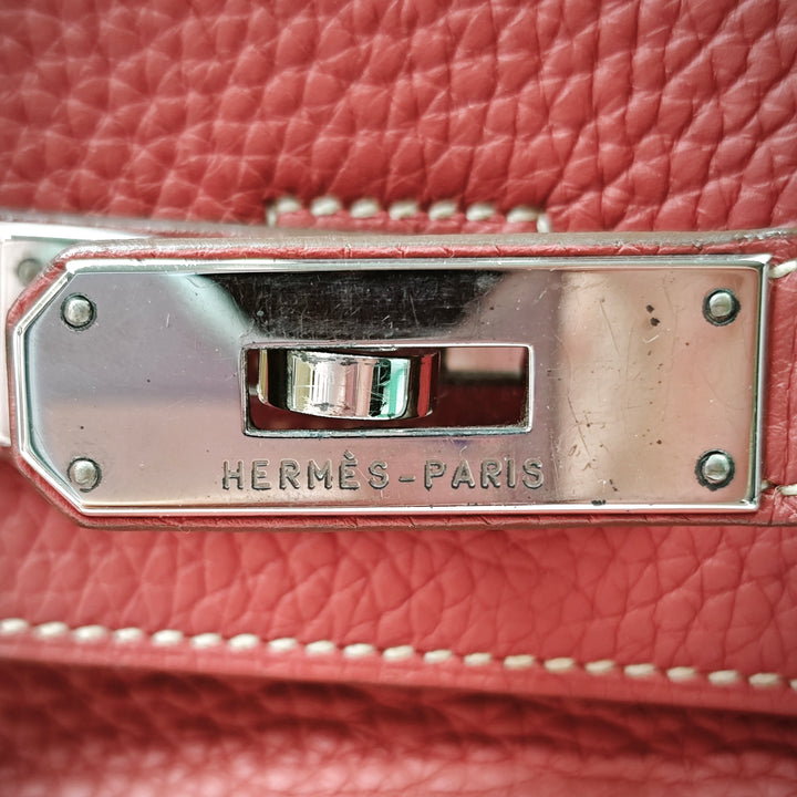 Hermès Clemence Birkin Retourne 35