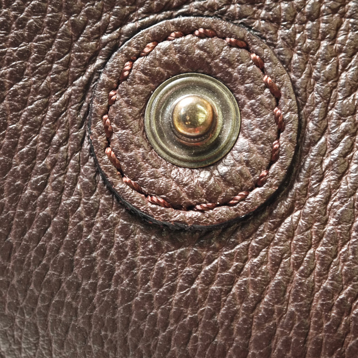 LOEWE Cuir Anagram à rabat Sac porté croisé