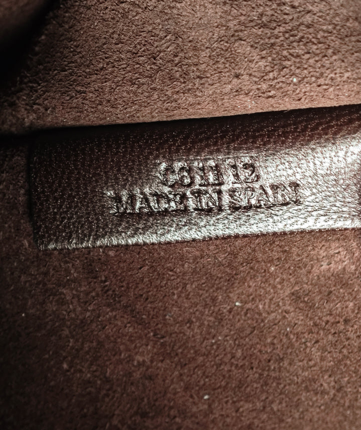 LOEWE Cuir Anagram à rabat Sac porté croisé