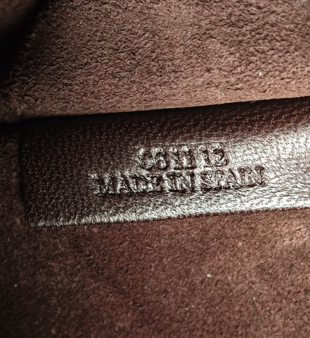 LOEWE Cuir Anagram à rabat Sac porté croisé