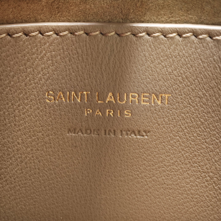 Saint Laurent Mini Smooth Cuir de veau Le 5 a 7