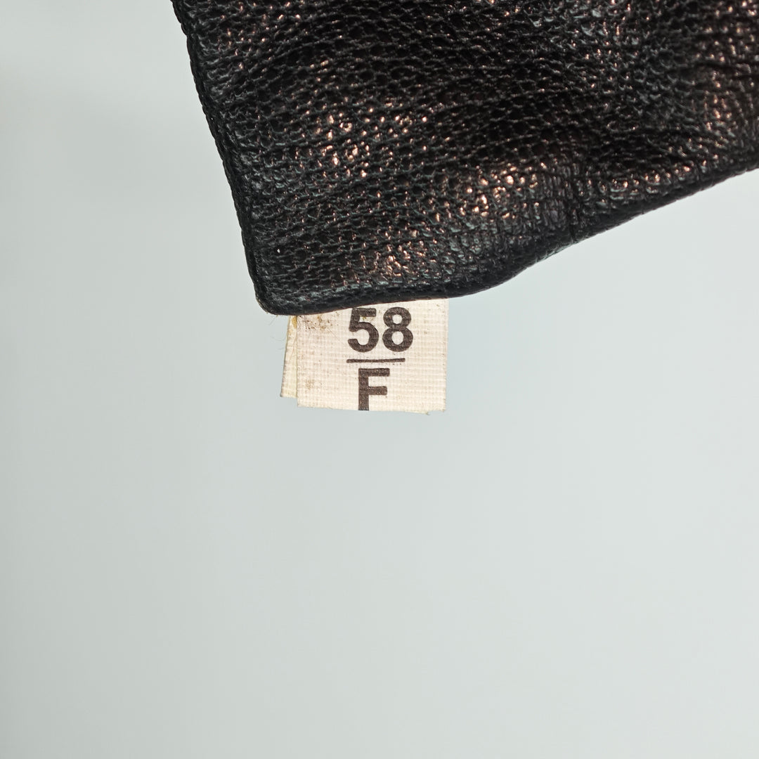 Prada Saffiano Cuir Travel Front Zip Pocket Porte-documents