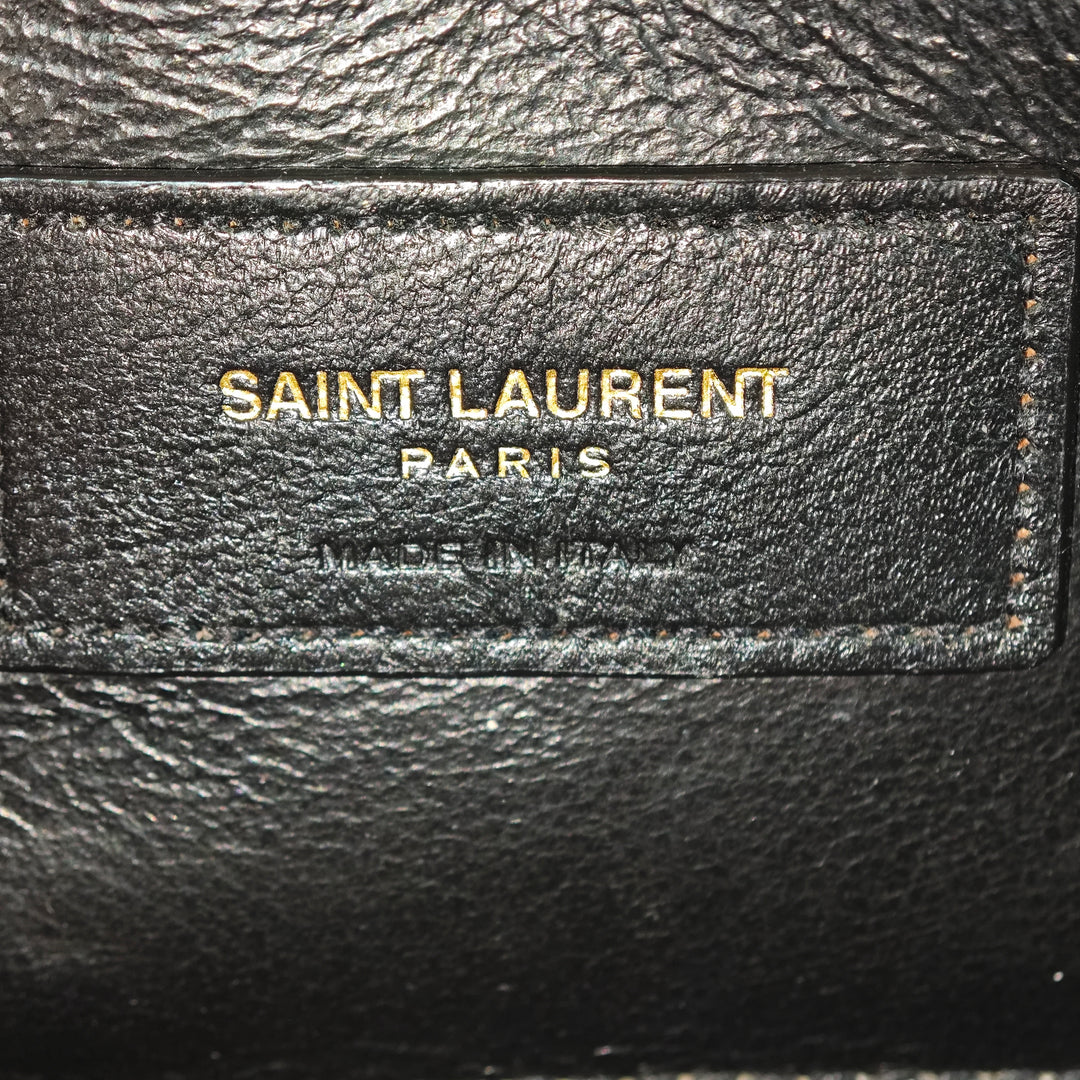 Saint Laurent Medium Smooth Cuir de veau Solferino Sac In Boîte