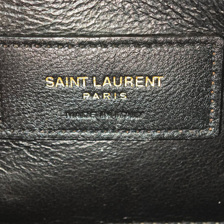 Saint Laurent Medium Smooth Cuir de veau Solferino Sac In Boîte