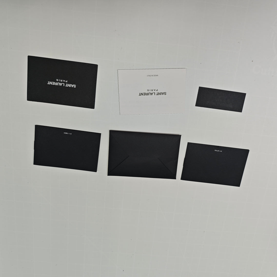 Saint Laurent Medium Smooth Cuir de veau Solferino Sac In Boîte