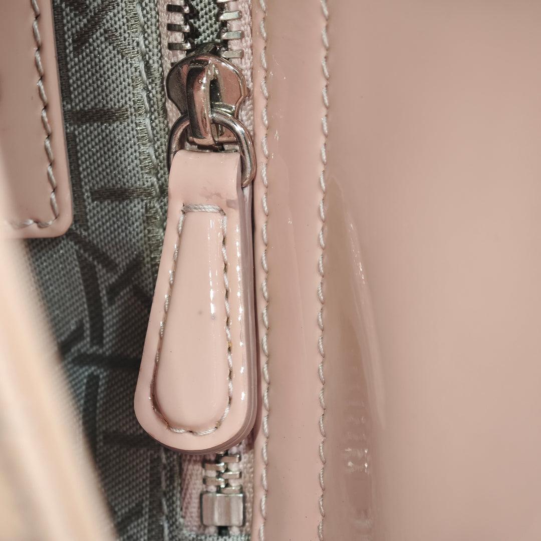 Dior Mini Cuir verni Cannage Lady Dior