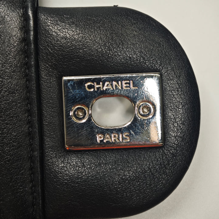Chanel Medium Cuir verni Coco Shine à rabat