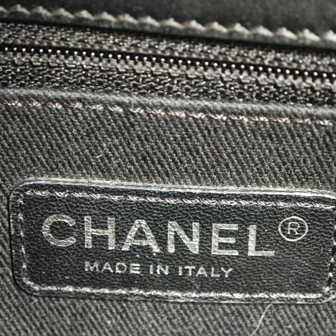 Chanel Medium Cuir verni Coco Shine à rabat