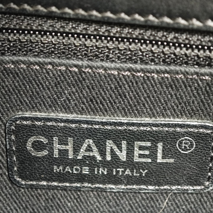 Chanel Medium Cuir verni Coco Shine à rabat