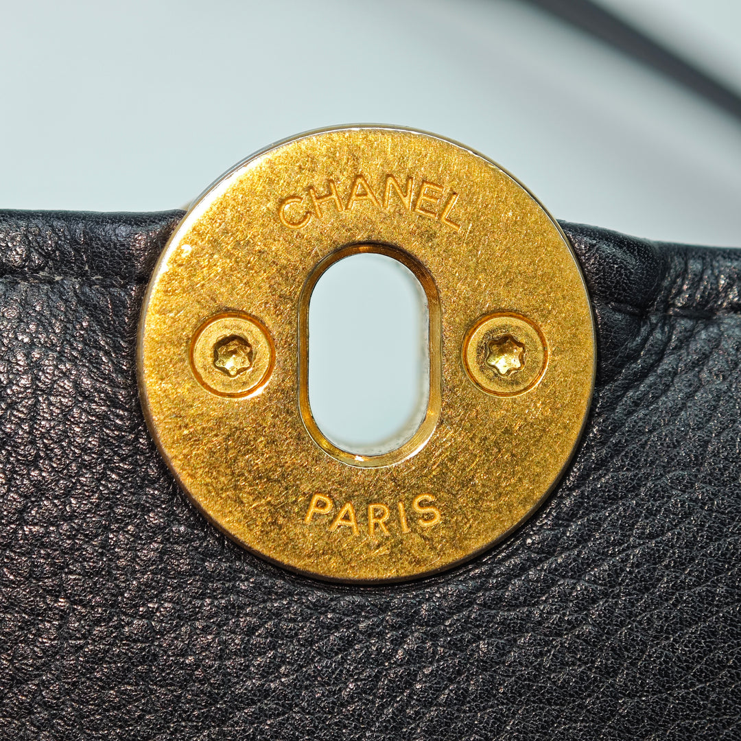 Chanel CC Matelassé Cuir d’agneau Perle Wallet on Chain