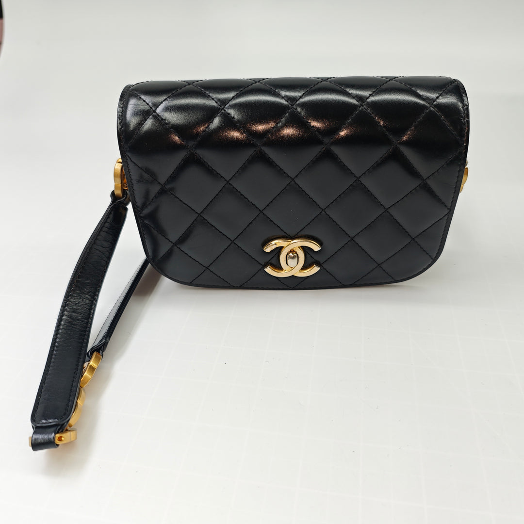 Chanel Mini brillant Cuir de veau My Sweet CC à rabat