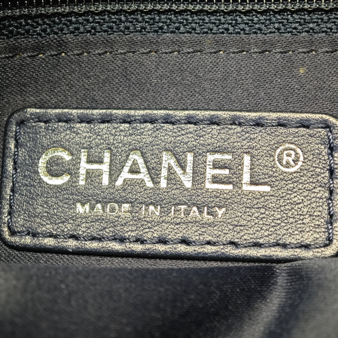 Chanel Jumbo Matelassé Cuir verni 3 Compartment à rabat