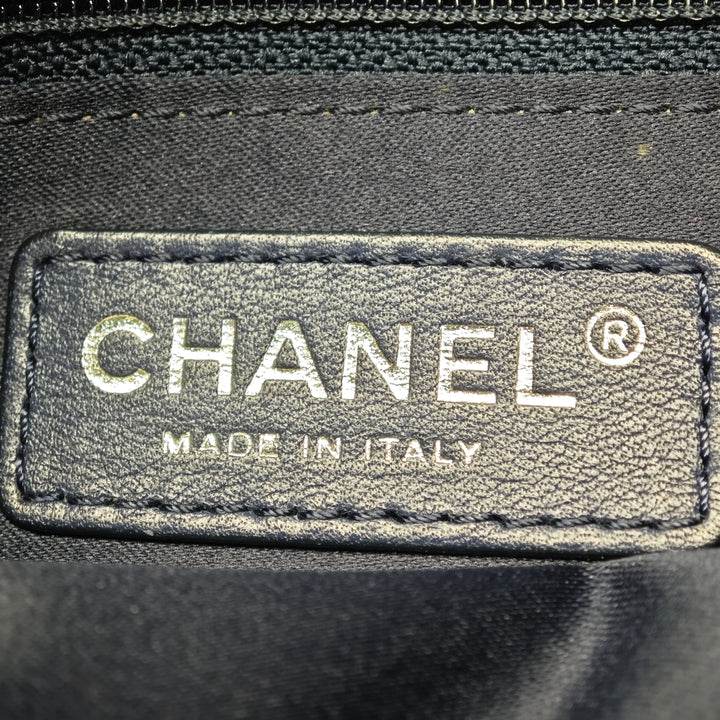 Chanel Jumbo Matelassé Cuir verni 3 Compartment à rabat